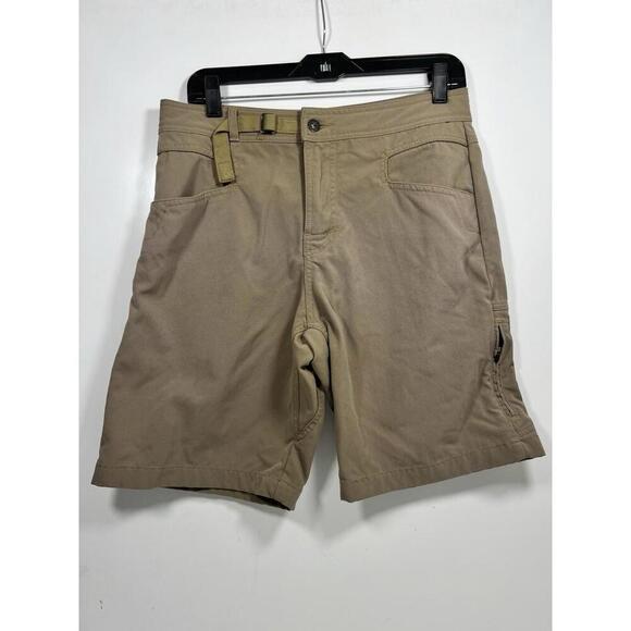 Prana Other - PrAna Men’s Size M 32x9 Breathe Short Brown Belted Hiking Outdoor
